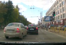 На площади Лепсе произошло ДТП из-за пешехода