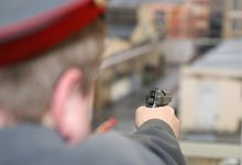 В Мурашинском районе нетрезвого водителя ловили со стрельбой