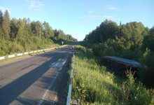 Пьяный дальнобойщик уснул за рулём