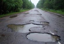 Правительство РФ отметит плохие дороги на карте