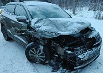 В Юрьянском районе столкнулись две иномарки: есть пострадавшие