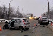 Появились подробности массового ДТП, вызвавшего коллапс на улице Луганской в Кирове