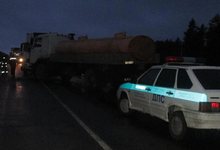 В Кирово-Чепецком районе столкнулись два грузовика