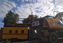 Массовое ДТП из 4 автомобилей на перекрестке Октябрьский проспект-Северное кольцо